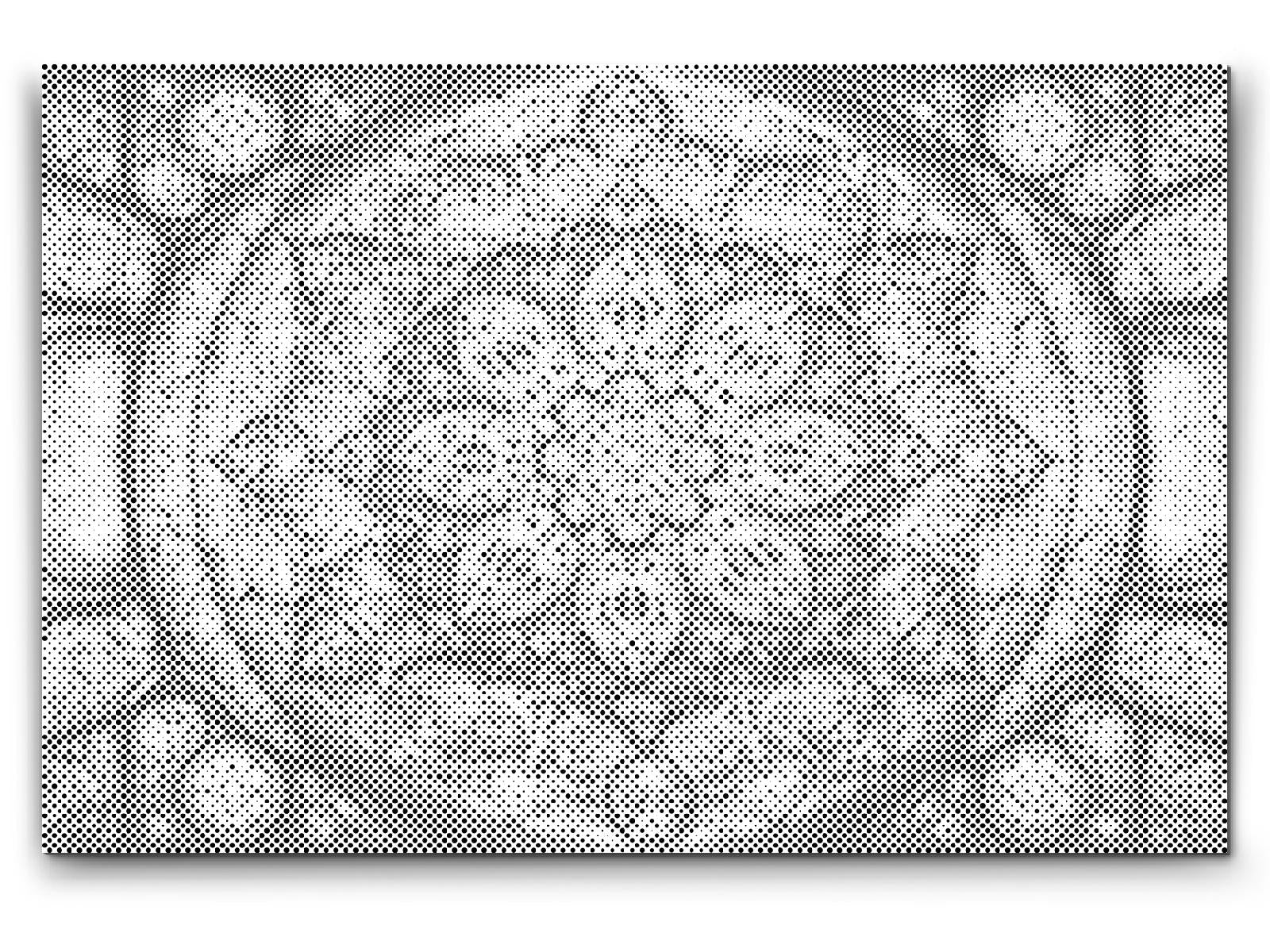 Mandala avec une fleur au milieu - Dottingo