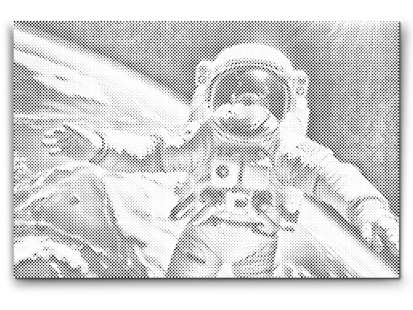 Astronaute avec la planète Terre - Dottingo