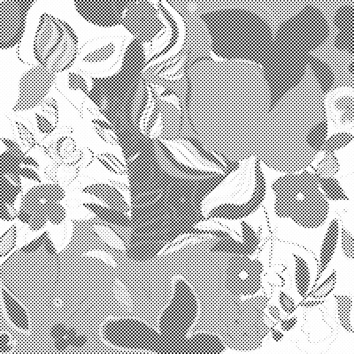 Fleurs abstraites 1 - Dottingo