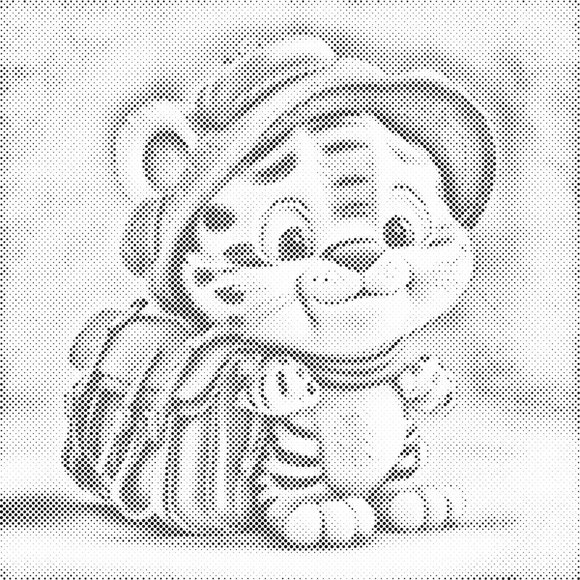 Tigre mignon avec un sac à dos - Dottingo