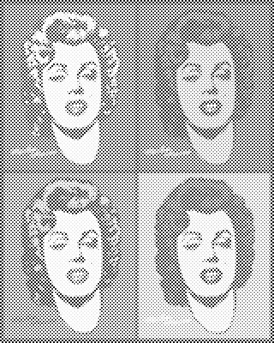 4 nuances de Marilyn - Dottingo