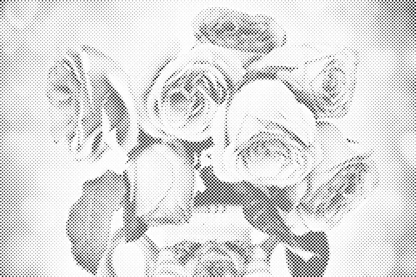 Rose dans un vase - Dottingo