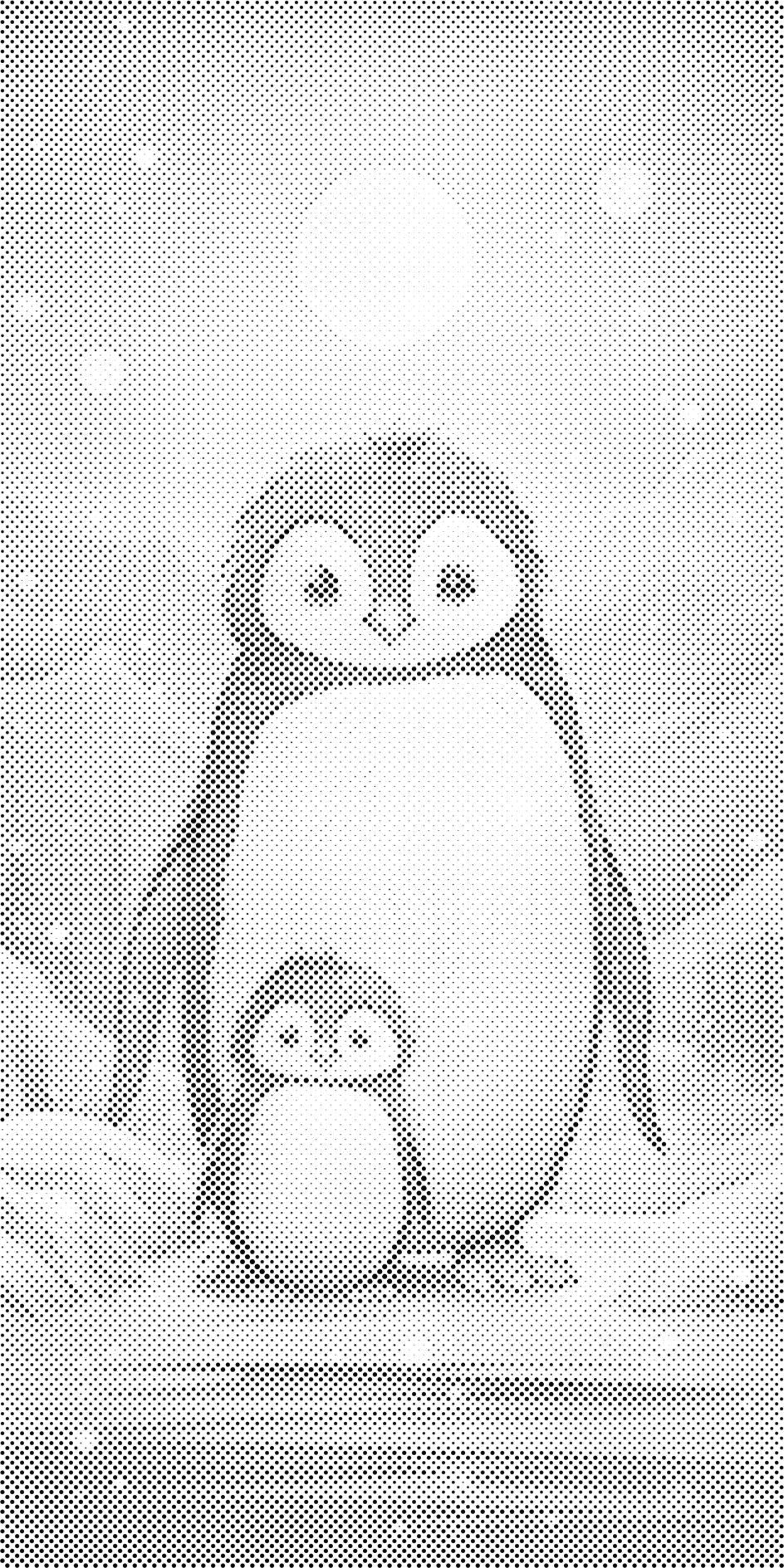 Pingouins mignons - Dottingo