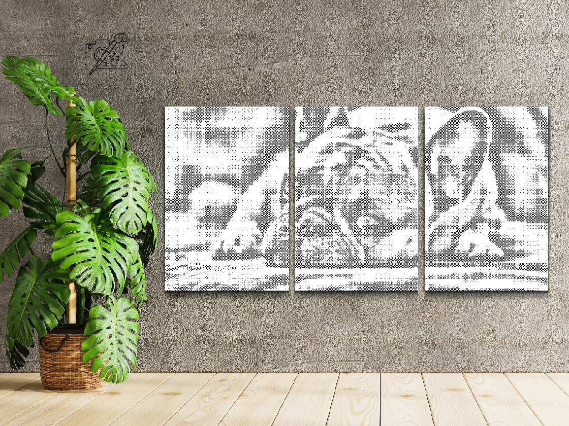 Bulldog adorable (lot de 3) - Dottingo