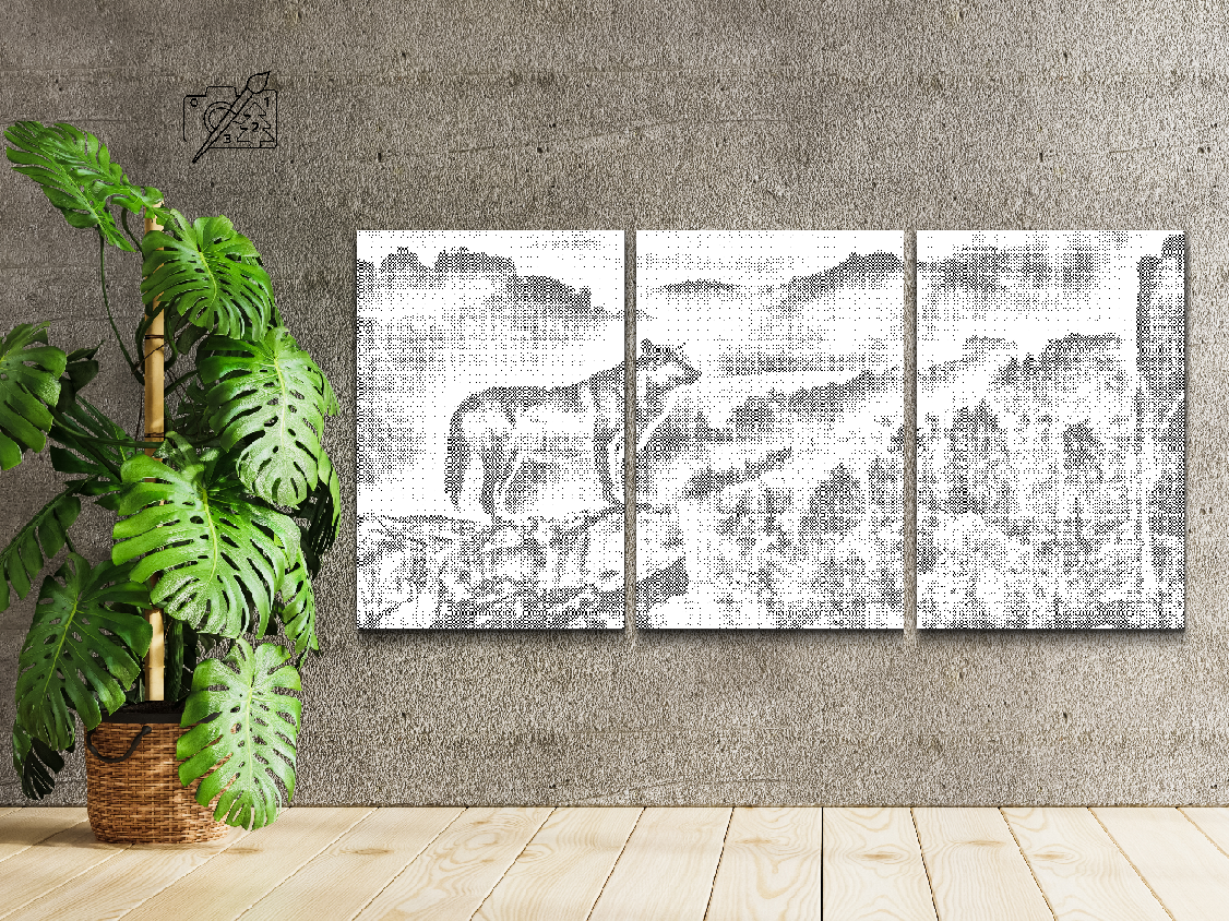 Un loup solitaire (lot de 3) - Dottingo