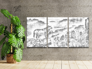 Un loup solitaire (lot de 3) - Dottingo