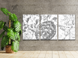 Tortue marine (lot de 3) - Dottingo