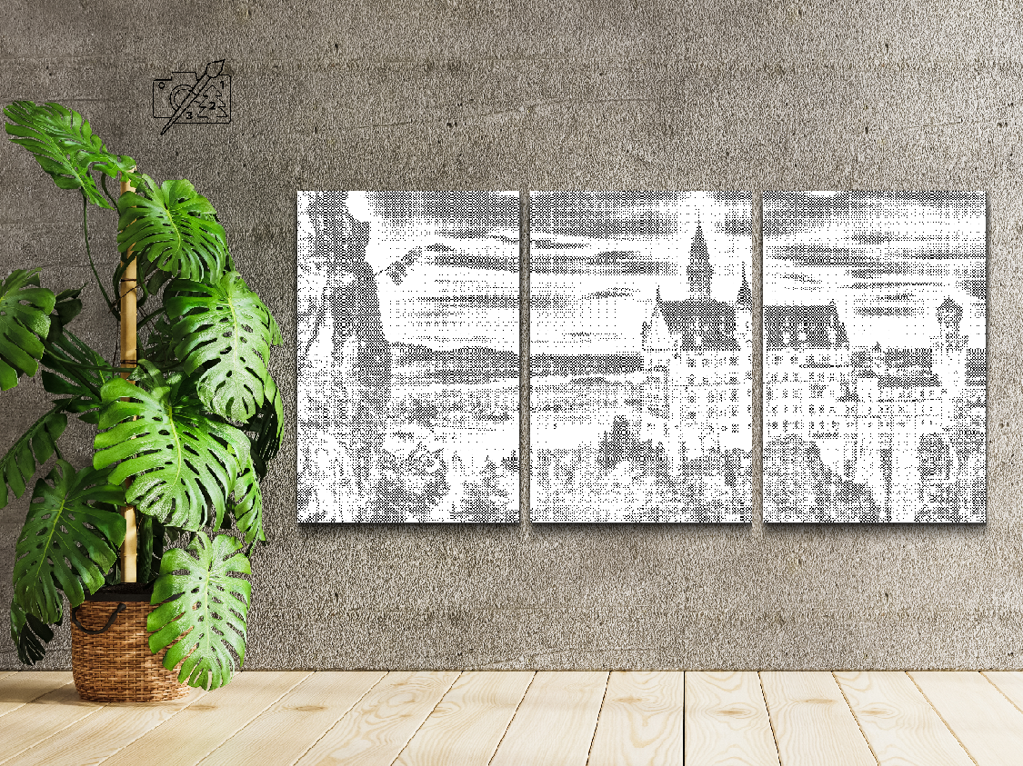 Château de Neuschwanstein en Bavière (lot de 3) - Dottingo