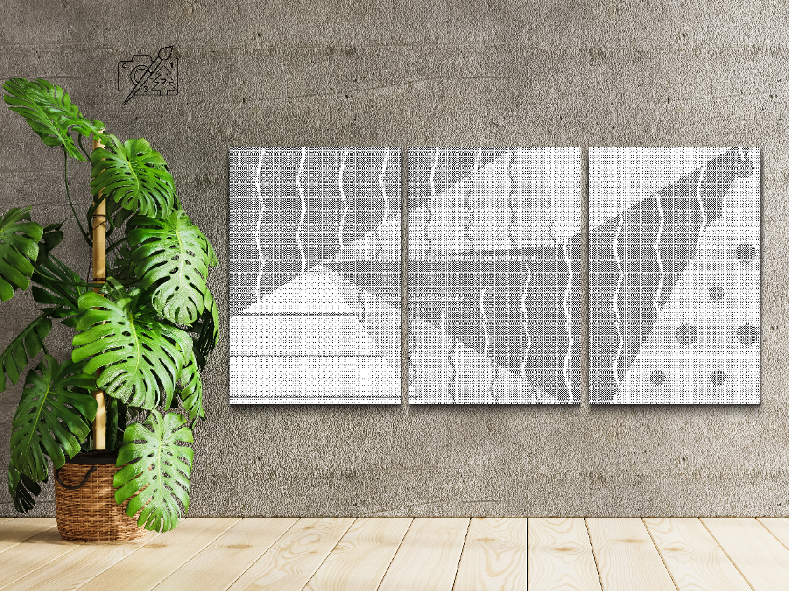 Texture colorée 6 (lot de 3pc) - Dottingo