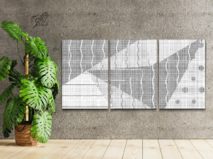 Texture colorée 6 (lot de 3pc) - Dottingo