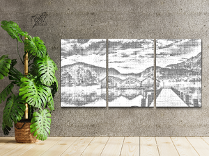 Lac dans la belle nature (lot de 3) - Dottingo