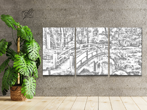 Jardin japonais (lot de 3) - Dottingo