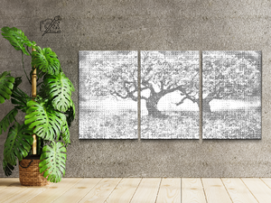 Arbres donnant sur le pré (lot de 3) - Dottingo