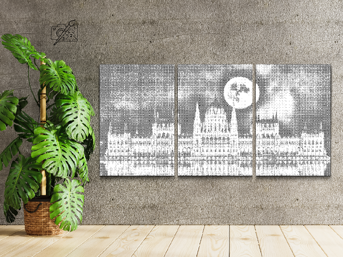Budapest dans la nuit (lot de 3) - Dottingo