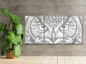 Regard de hibou (lot de 3) - Dottingo
