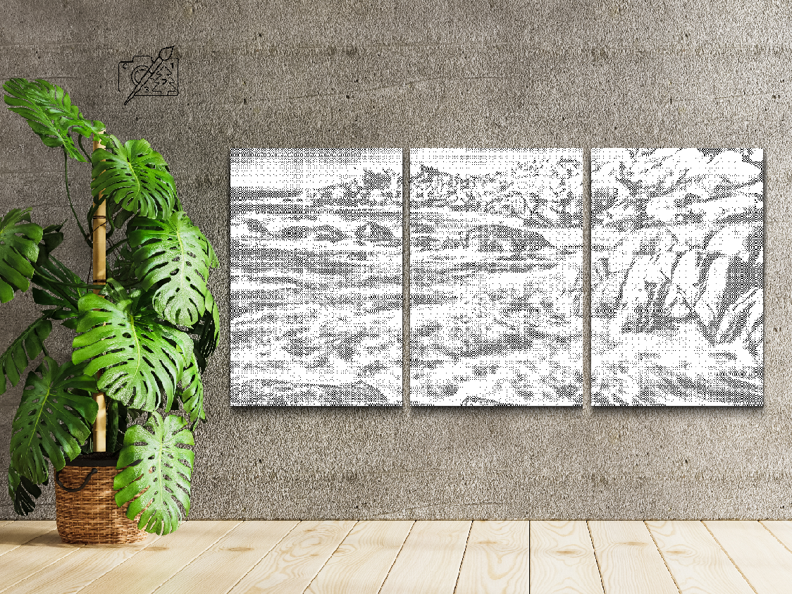 Rivage rocheux (lot de 3) - Dottingo