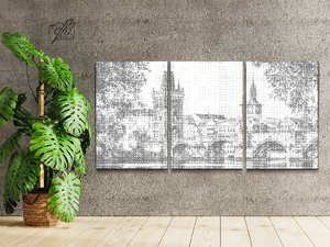Pont Charles (lot de 3) - Dottingo