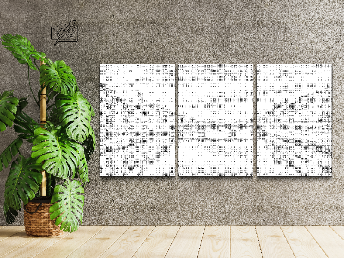 Rivière Arno à Florence (lot de 3) - Dottingo