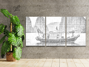Baie d'Ha Long (lot de 3) - Dottingo