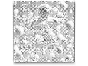 Astronaute abstrait - Dottingo