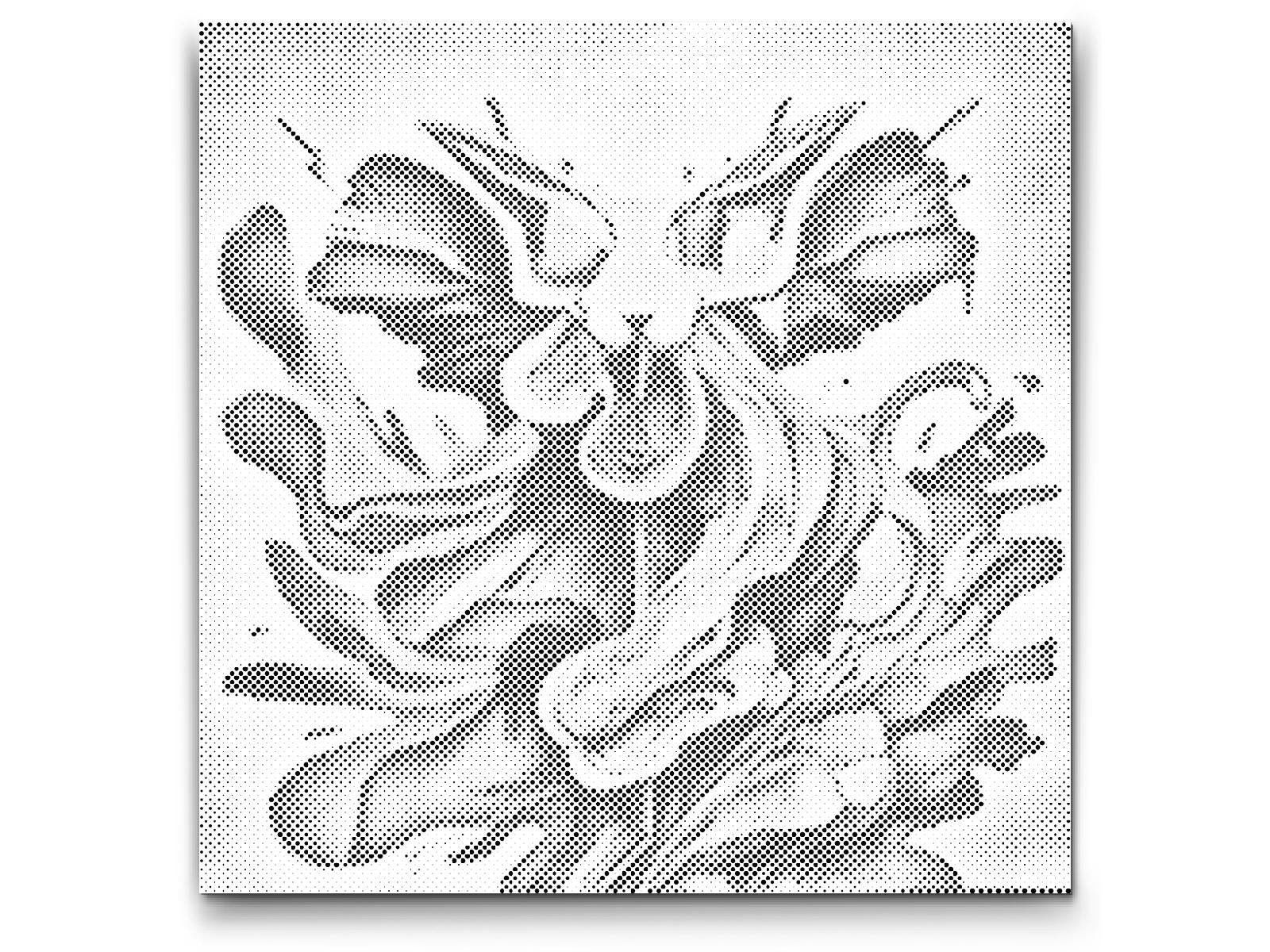 Tache d'aquarelle abstraite - Dottingo