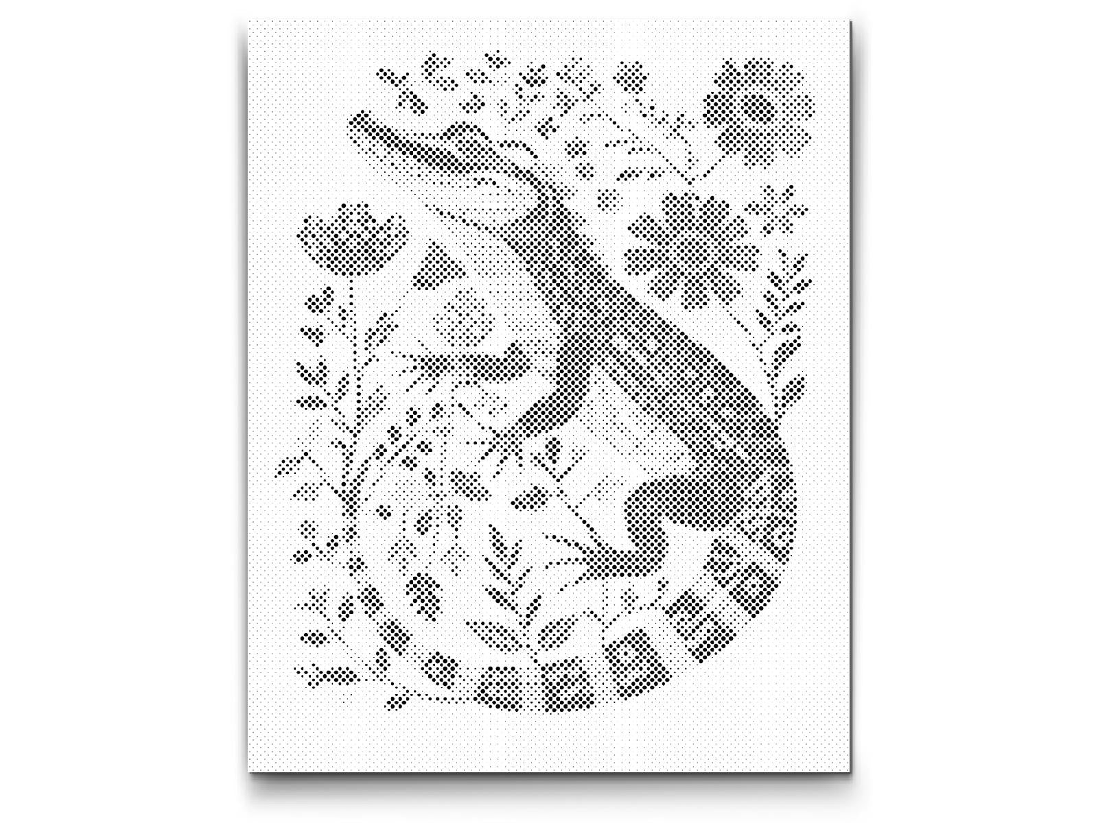 Art populaire nordique - Alligator - Dottingo