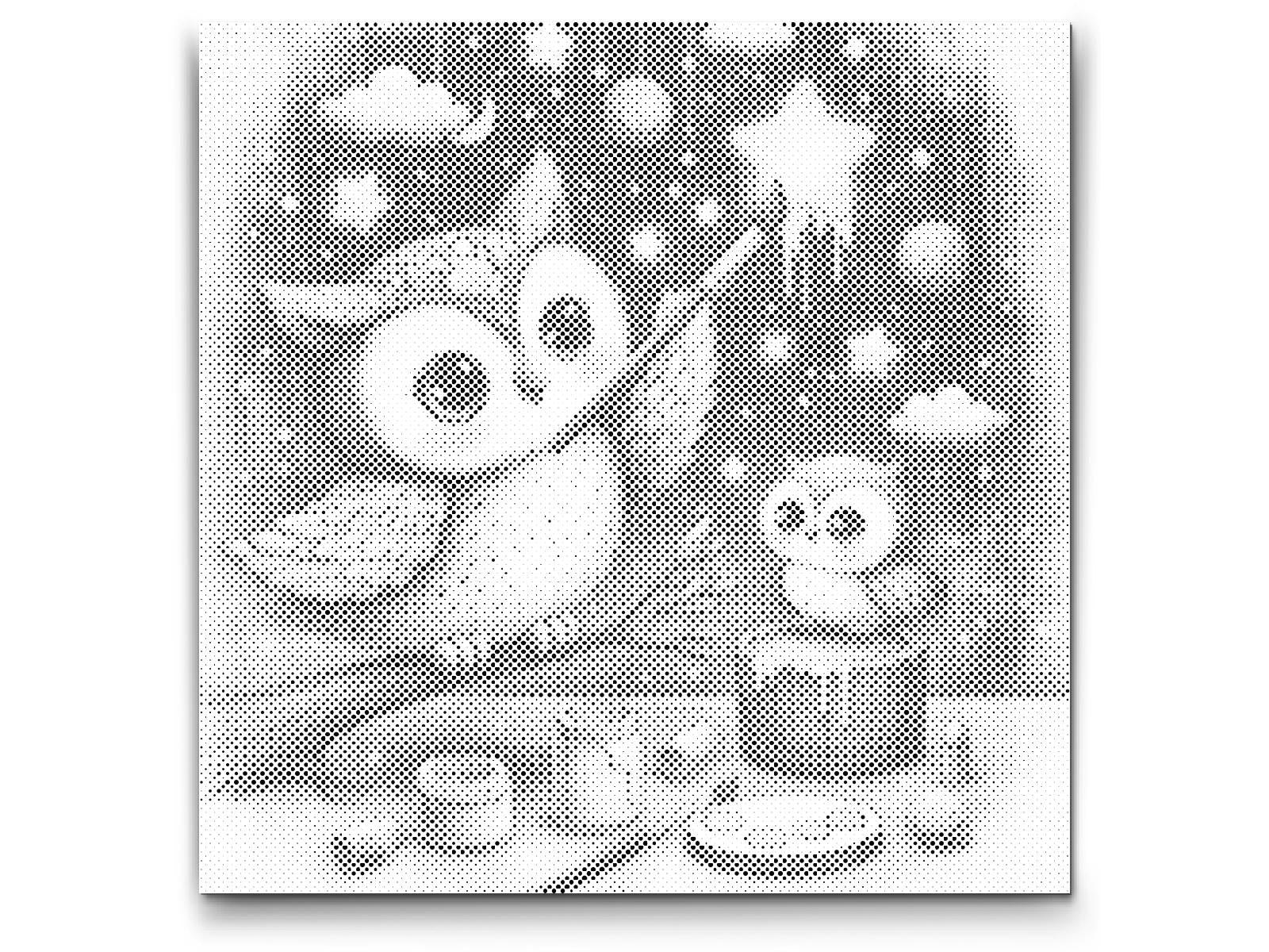 Peinture dans les nuages – hiboux - Dottingo