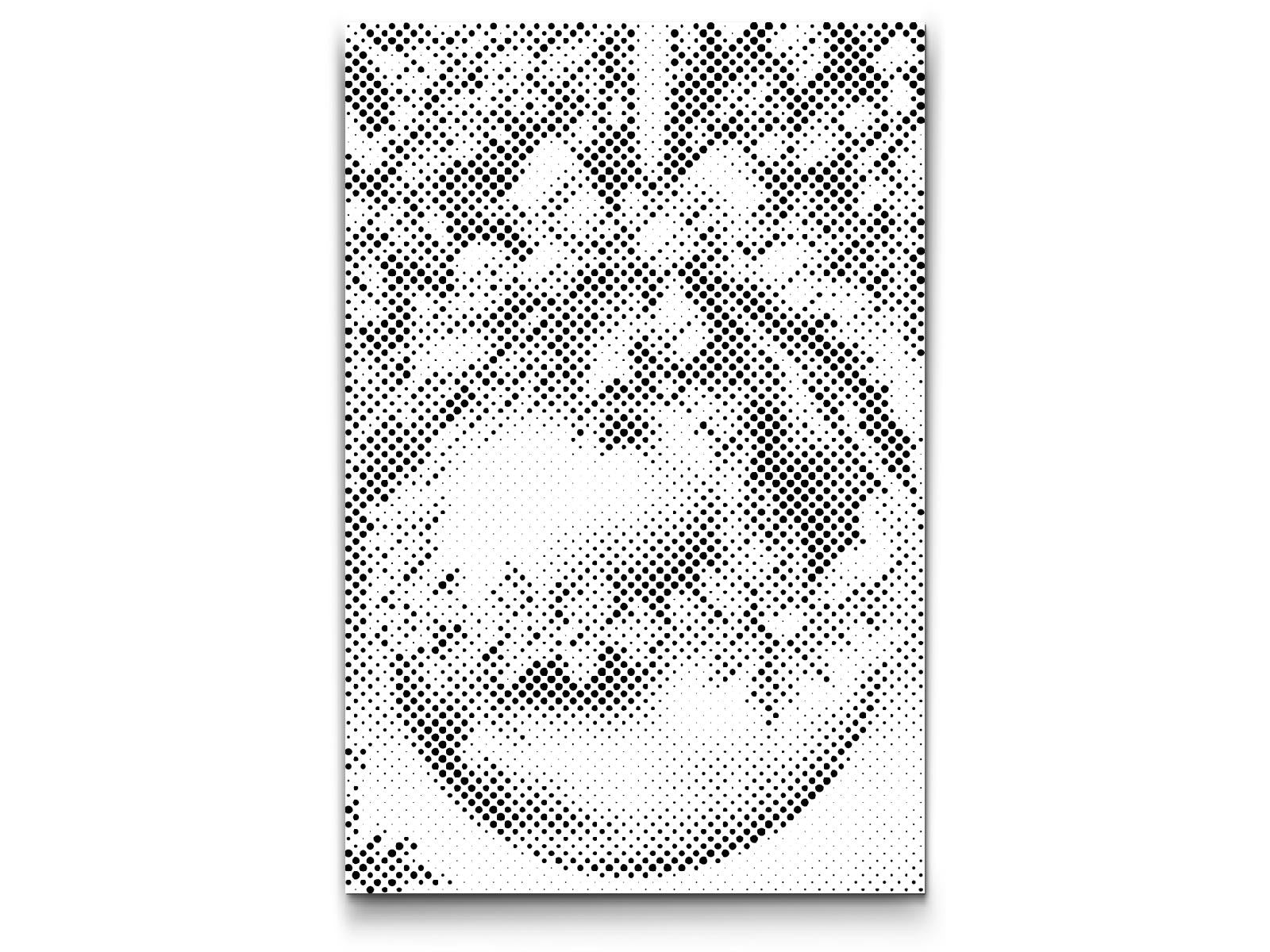 Ornement de Noël en argent - Dottingo