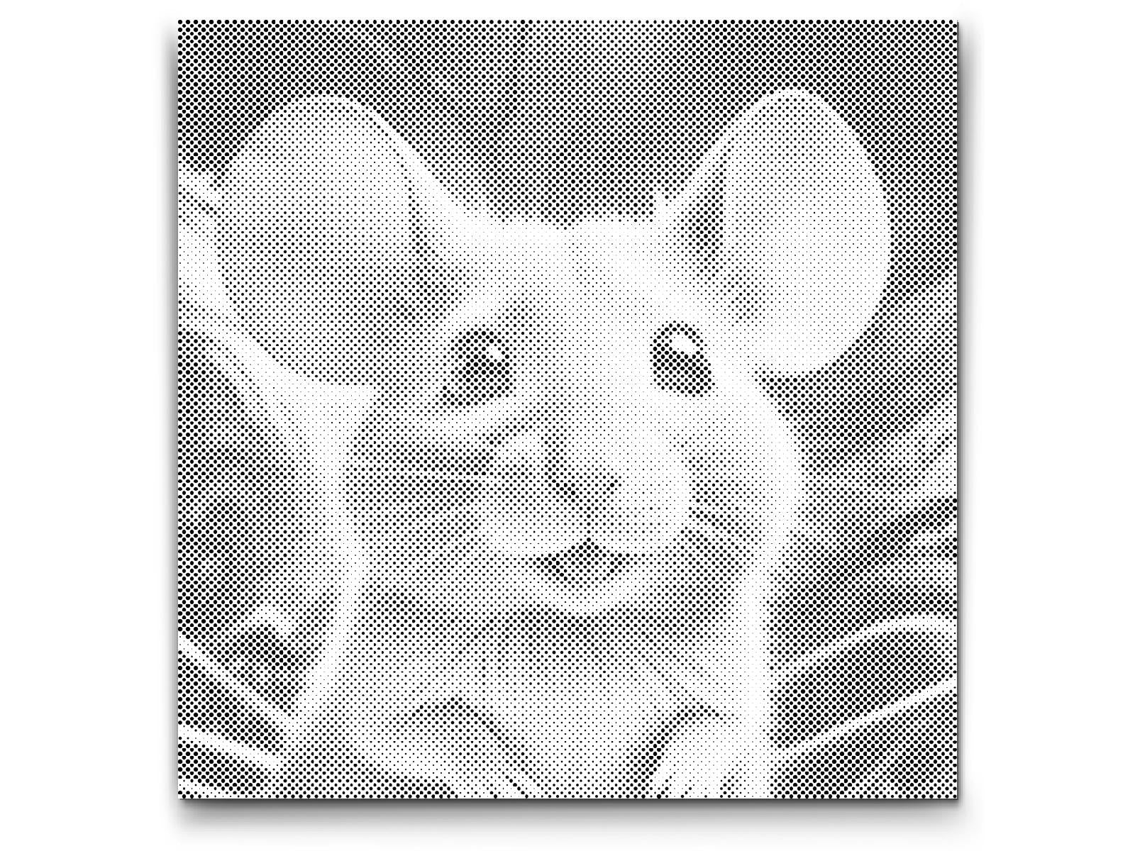 Souris dans des tons de rose - Dottingo
