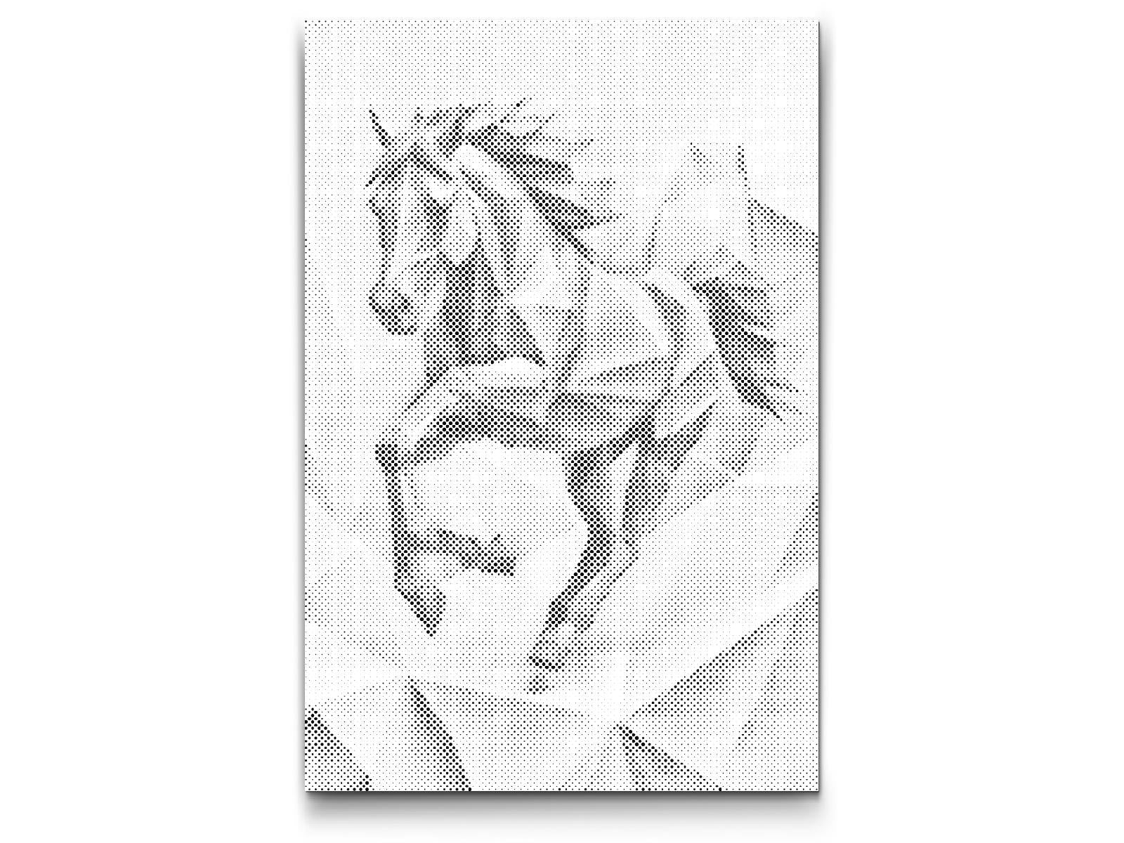 Cheval qui court en origami - Dottingo