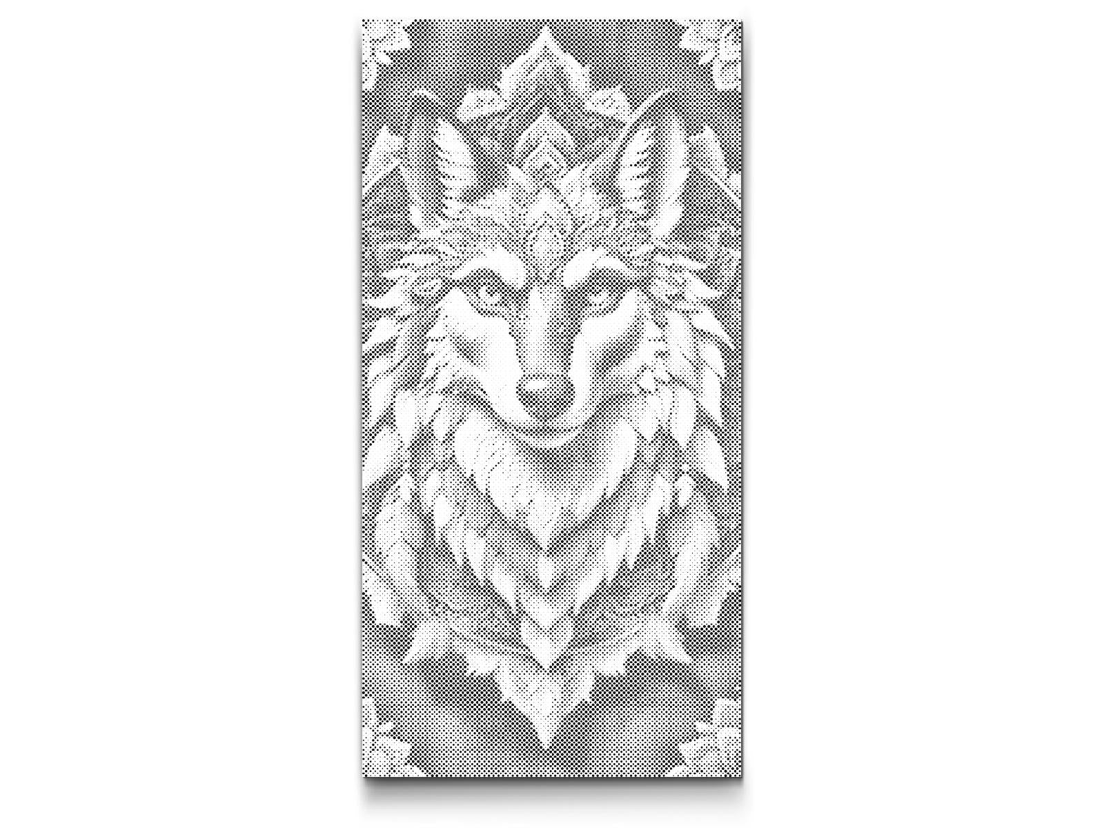 Loup mandala 2 - Dottingo
