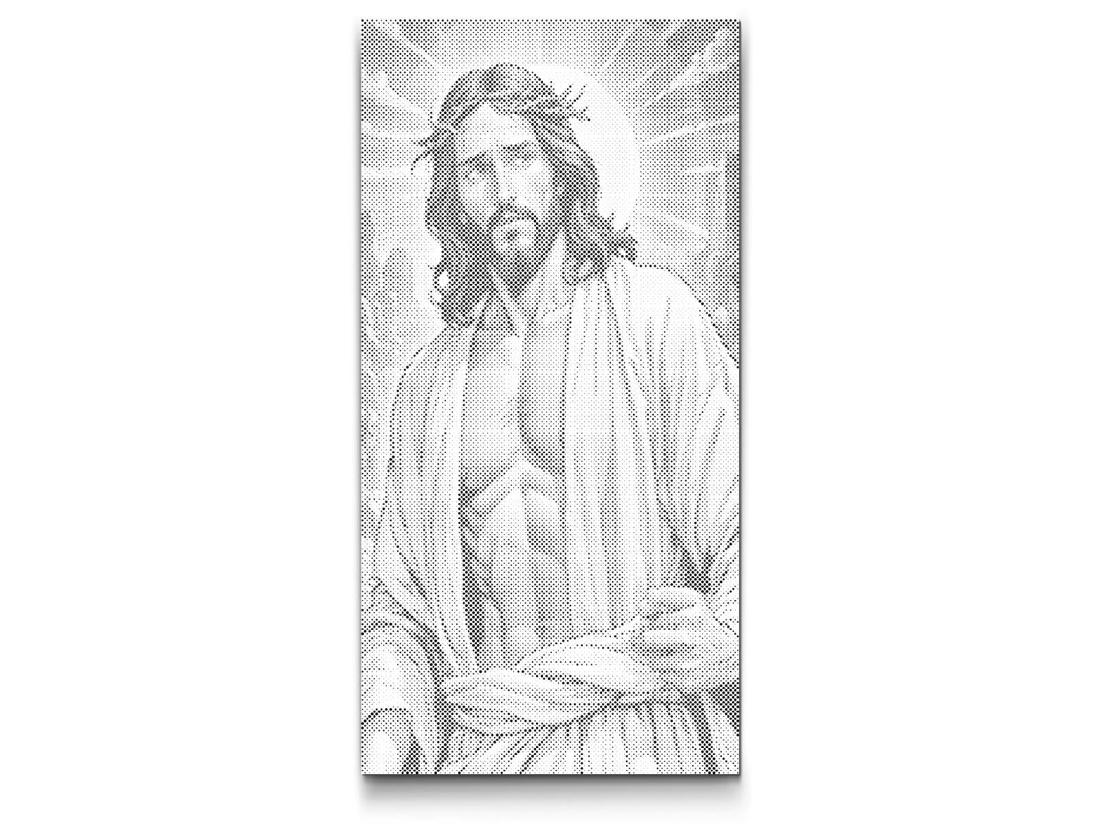 Jésus avec le soleil en arrière-plan - Dottingo