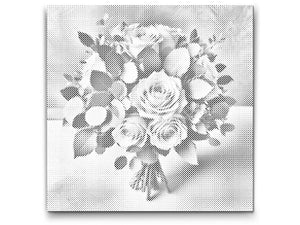 Bouquet beige avec eucalyptus - Dottingo