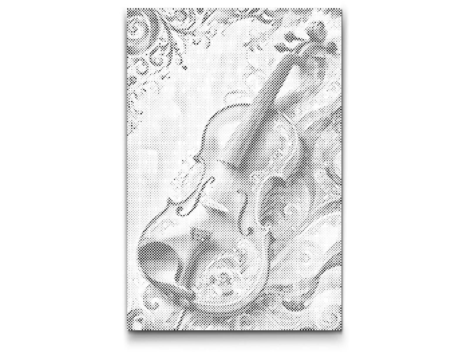 Violon en couleur - Dottingo