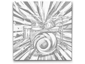 Batterie abstraite - Dottingo