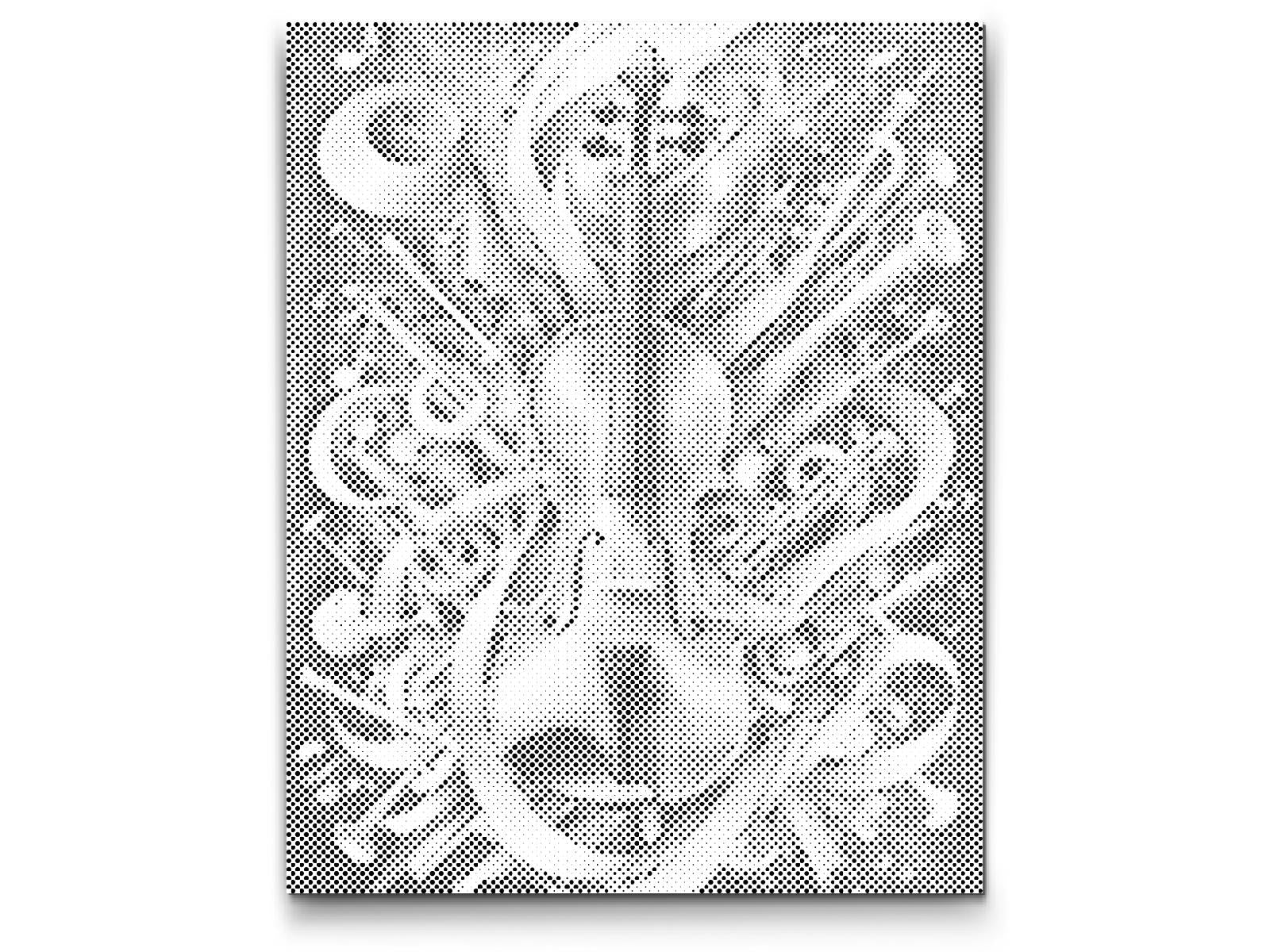 Violon abstrait - Dottingo