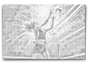 Joueur de volleyball - Dottingo