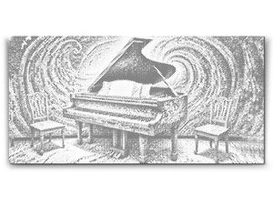 Piano en mosaïque - Dottingo