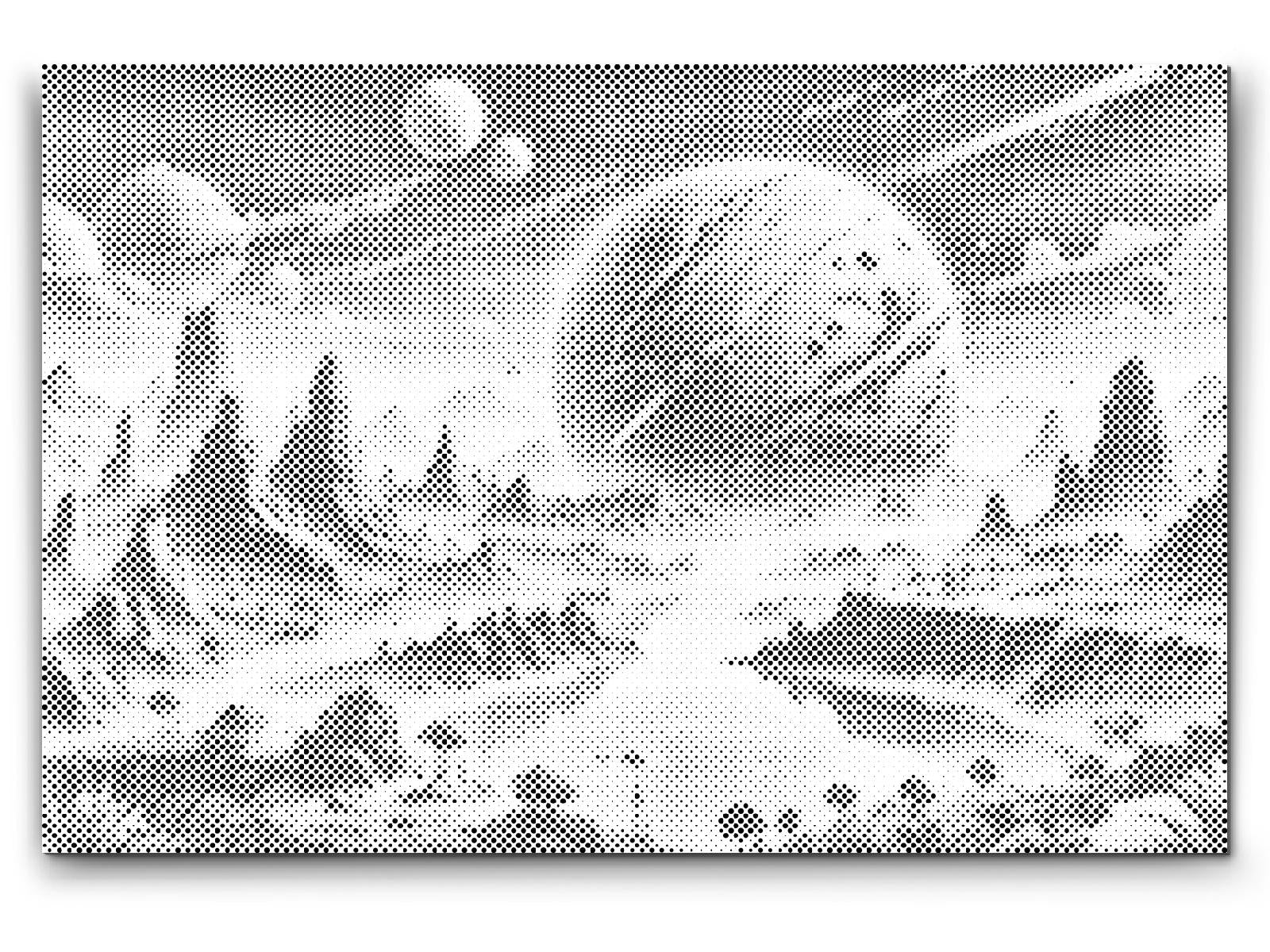 Planète abstraite dans l'espace - Dottingo