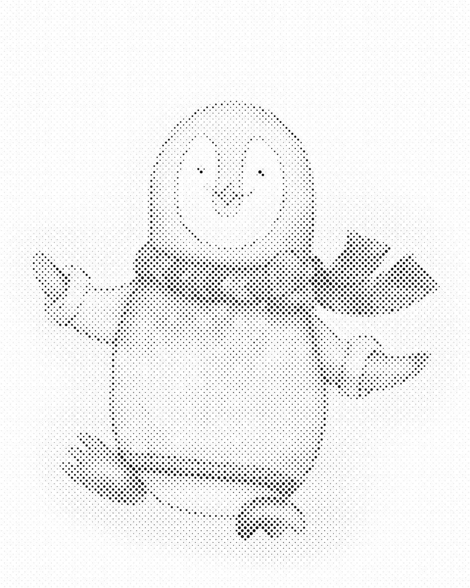 Pingouin joyeux - Dottingo