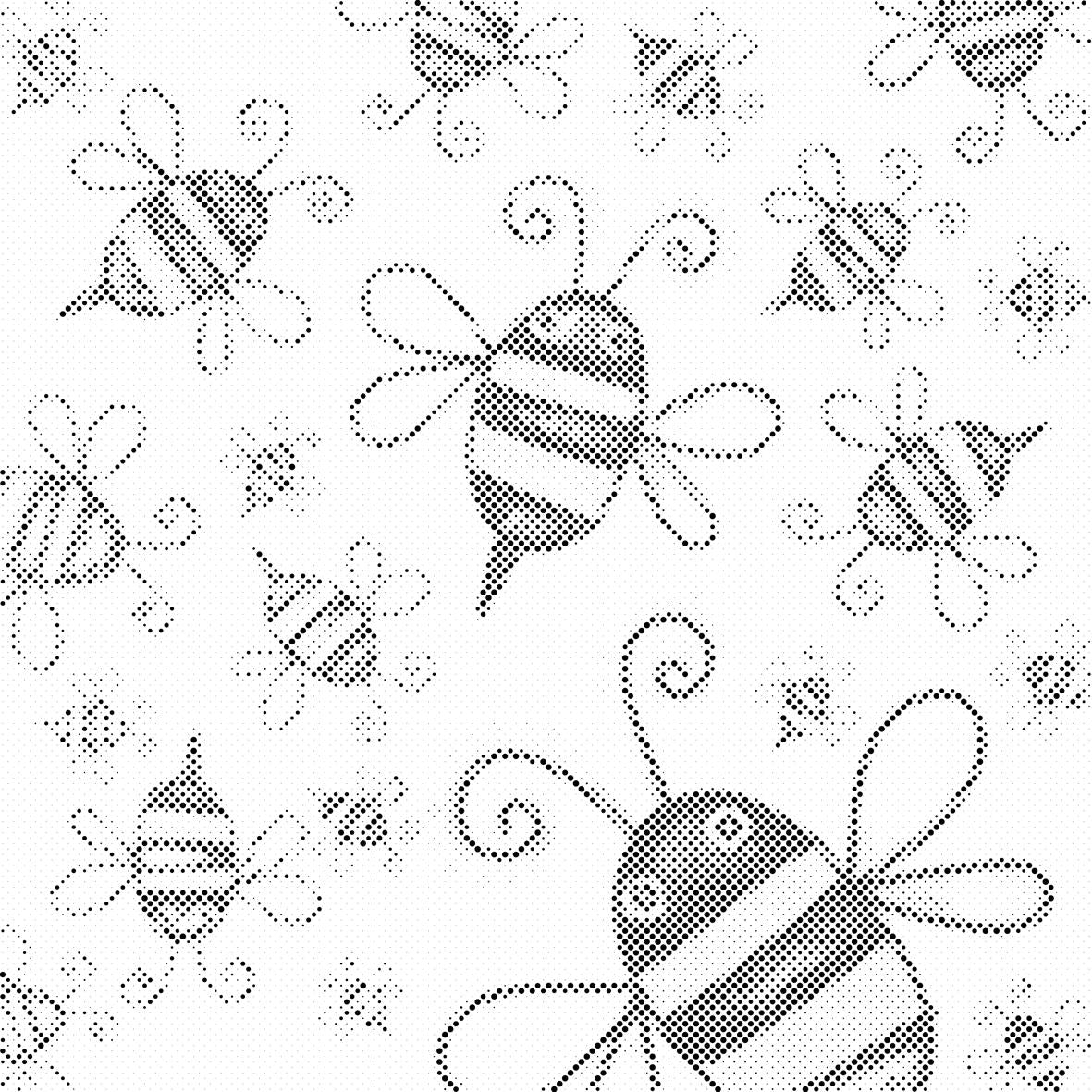 Abeilles mignonnes - Dottingo