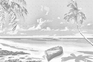 Bateau sur la plage - Dottingo