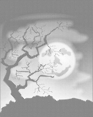 Lune effrayante - Dottingo