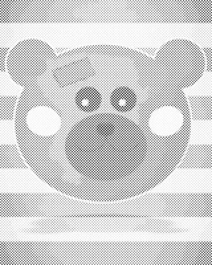 Affiche ours - Dottingo