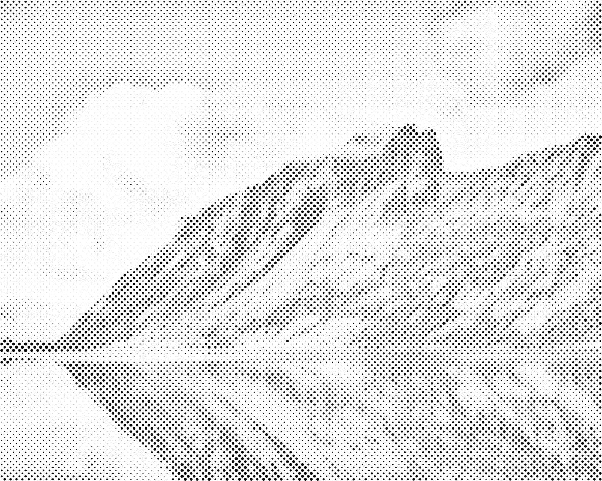 Lac dans les montagnes, Fjord - Dottingo