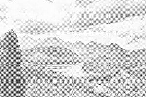 Lac dans les Alpes - Dottingo