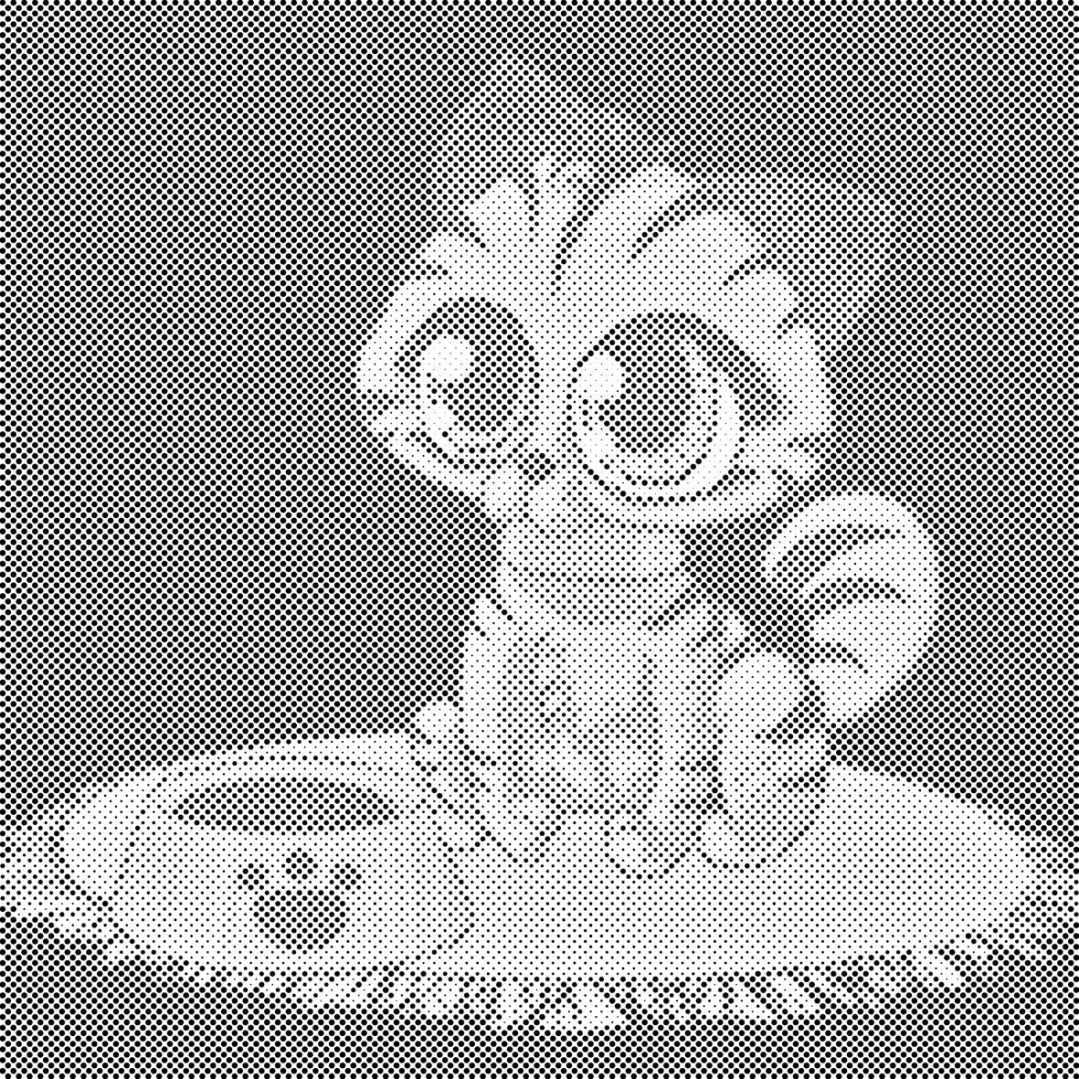 Chaton avec de grands yeux - Dottingo