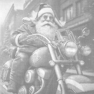 Père Noël moderne - Dottingo