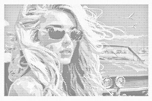 Blonde sensuelle - Dottingo