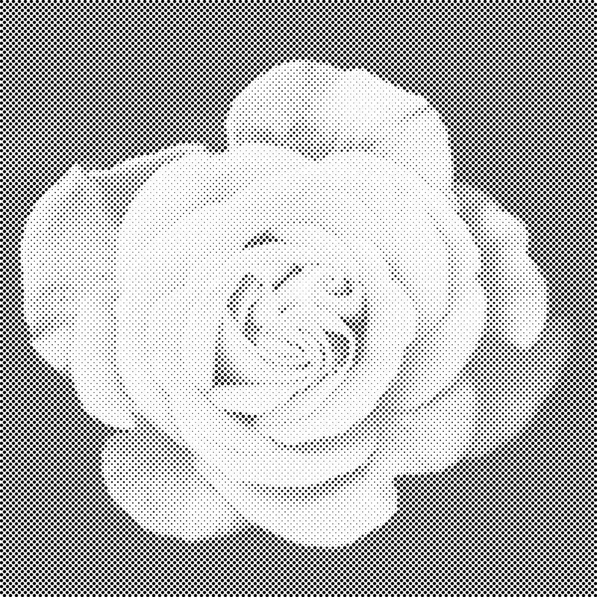 Tête de rose - Dottingo